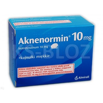 Акненормін (Aknenormin) 10 мг, 60 капсул